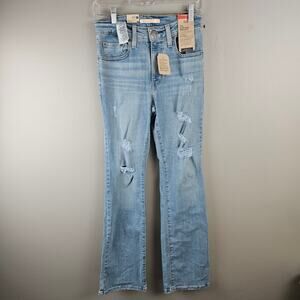Levi's High Rise Bootcut Jeans Size 27/4 Short